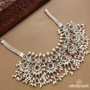 Guttapusalu Rectangular Neckpiece